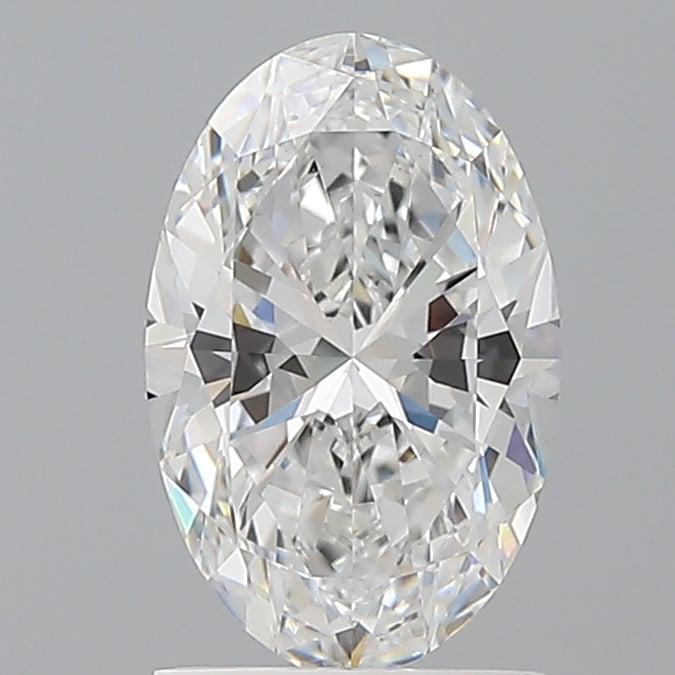 1.54 Carat Oval Shaped, Ideal Cut, D Color, VVS2 Clarity, IGI Certified Lab Grown Diamond