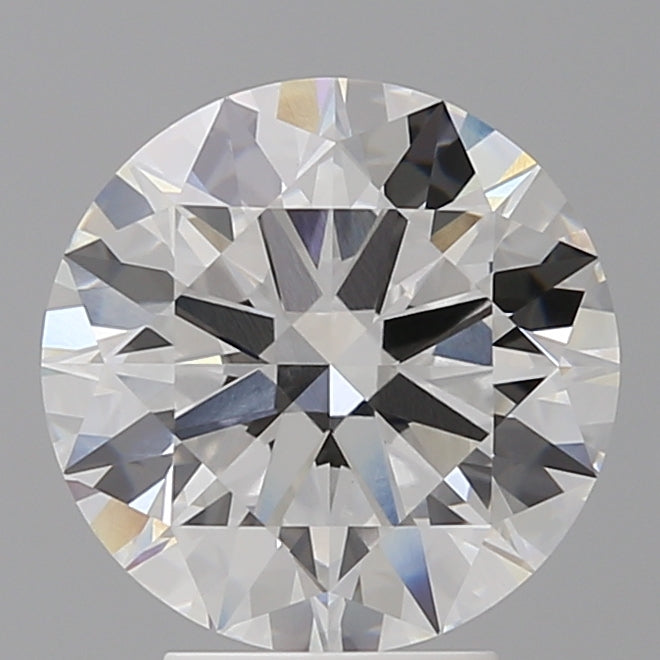 4.01 Carat Round Shaped, Ideal Cut, E Color, VVS2 Clarity, IGI Certified Lab Grown Diamond