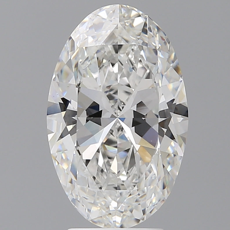 4.01 Carat Oval Shaped, Ideal Cut, E Color, VVS2 Clarity, IGI Certified Lab Grown Diamond