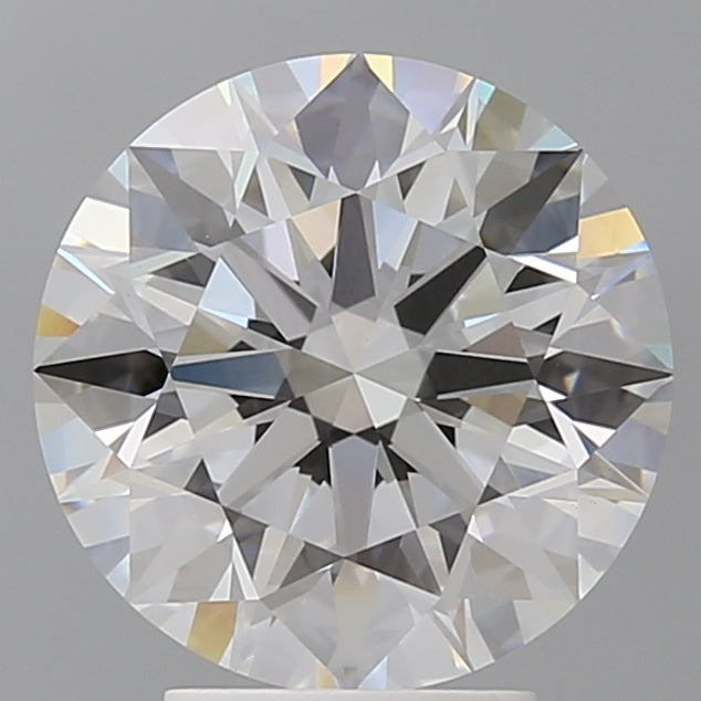 4.09 Carat Round Shaped, Ideal Cut, E Color, VVS2 Clarity, IGI Certified Lab Grown Diamond