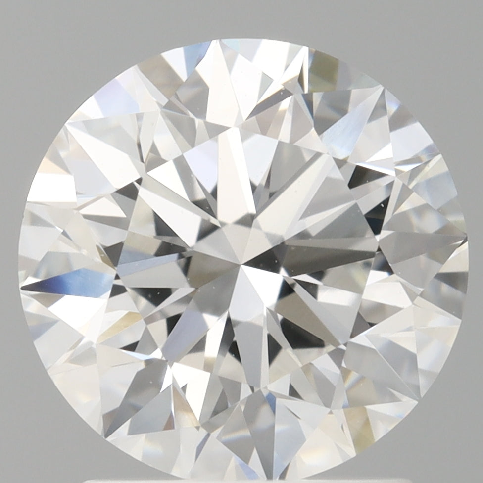 2.01 Carat Round Shaped, Ideal Cut, E Color, VVS2 Clarity, IGI Certified Lab Grown Diamond
