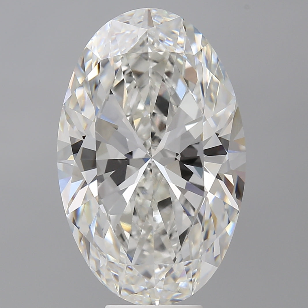 9.58 Carat Oval Shaped, Ideal Cut, F Color, VVS2 Clarity, IGI Certified Lab Grown Diamond