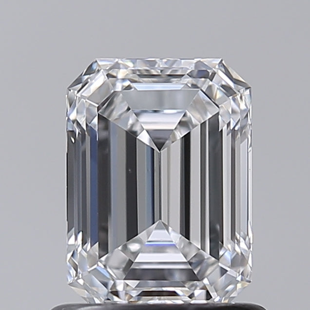 1.01 Carat Emerald Shaped, Excellent Cut, D Color, VS1 Clarity, IGI Certified Lab Grown Diamond