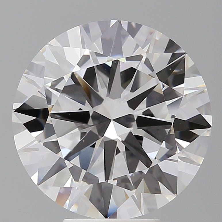 6.59 Carat Round Shaped, Excellent Cut, E Color, VVS2 Clarity, IGI Certified Lab Grown Diamond