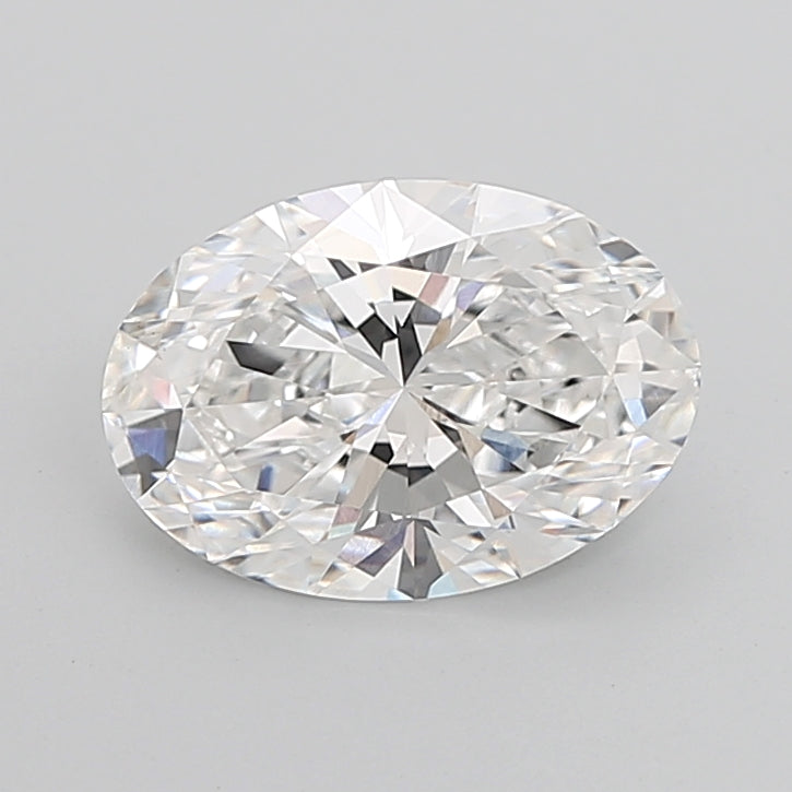 4.55 Carat Oval Shaped, Ideal Cut, E Color, VVS2 Clarity, IGI Certified Lab Grown Diamond