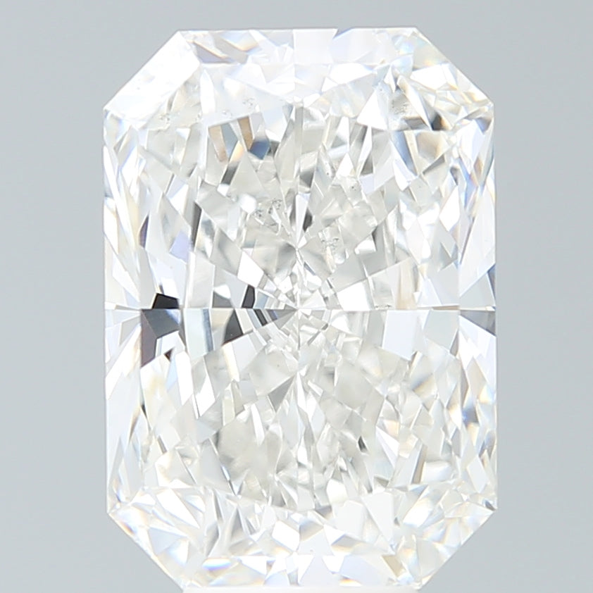 7.78 Carat Radiant Shaped, Ideal Cut, G Color, VS1 Clarity, IGI Certified Lab Grown Diamond