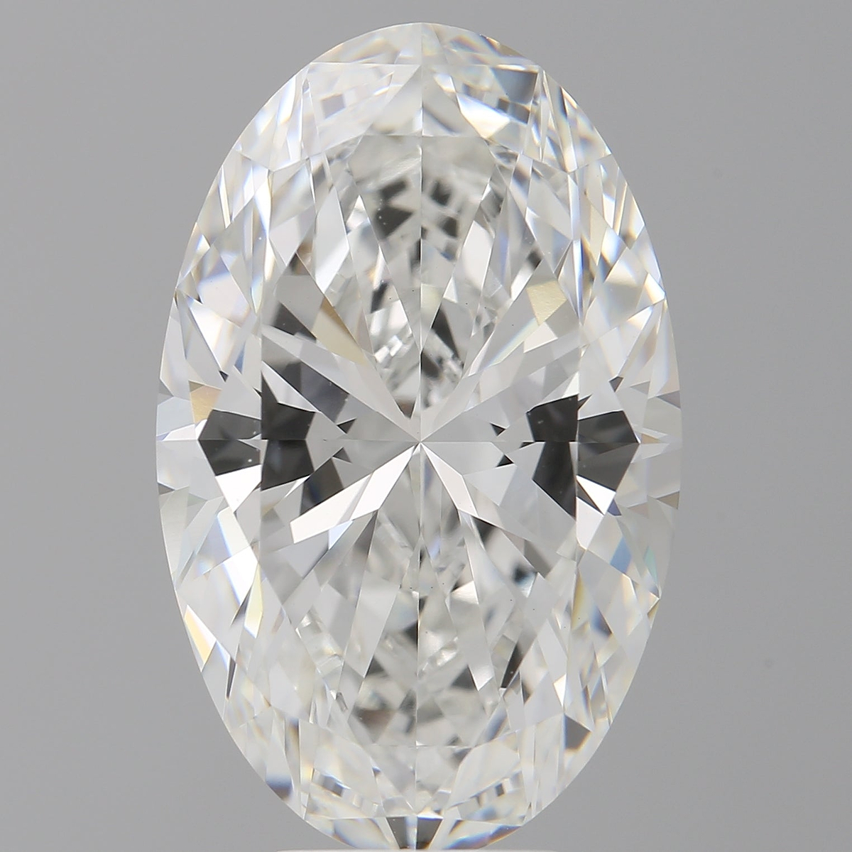 8.00 Carat Oval Shaped, Ideal Cut, F Color, VVS2 Clarity, IGI Certified Lab Grown Diamond