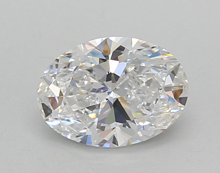 1.00 Carat Oval Shaped, Ideal Cut, D Color, VVS1 Clarity, IGI Certified Lab Grown Diamond