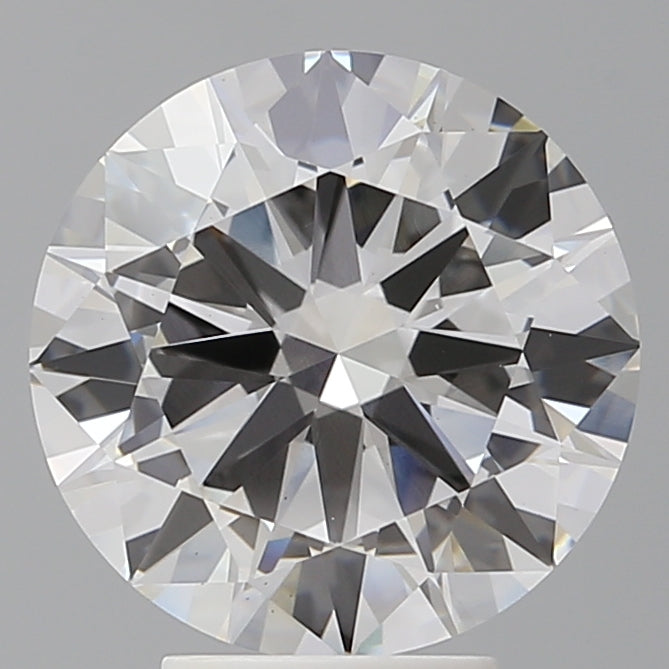 4.50 Carat Round Shaped, Excellent Cut, F Color, VS1 Clarity, IGI Certified Lab Grown Diamond
