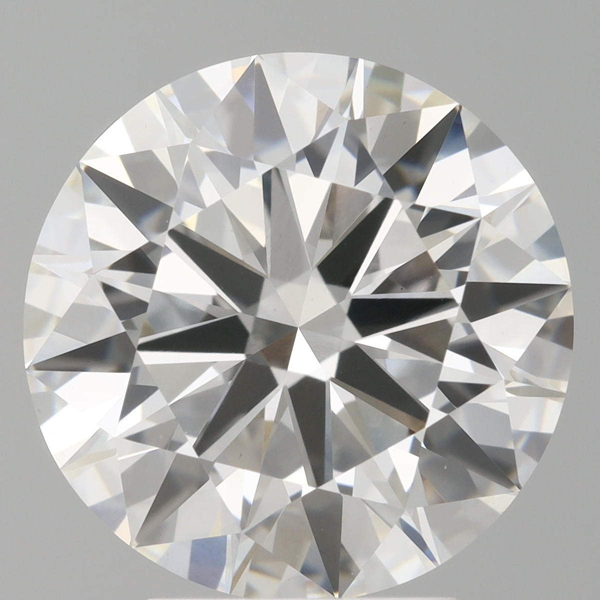 4.09 Carat Round Shaped, Ideal Cut, E Color, VVS2 Clarity, IGI Certified Lab Grown Diamond