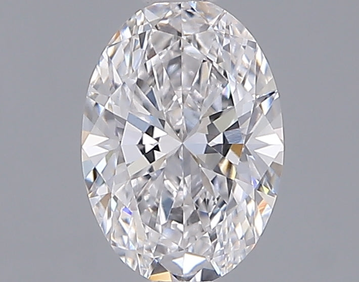 1.05 Carat Oval Shaped, Ideal Cut, D Color, VVS2 Clarity, IGI Certified Lab Grown Diamond