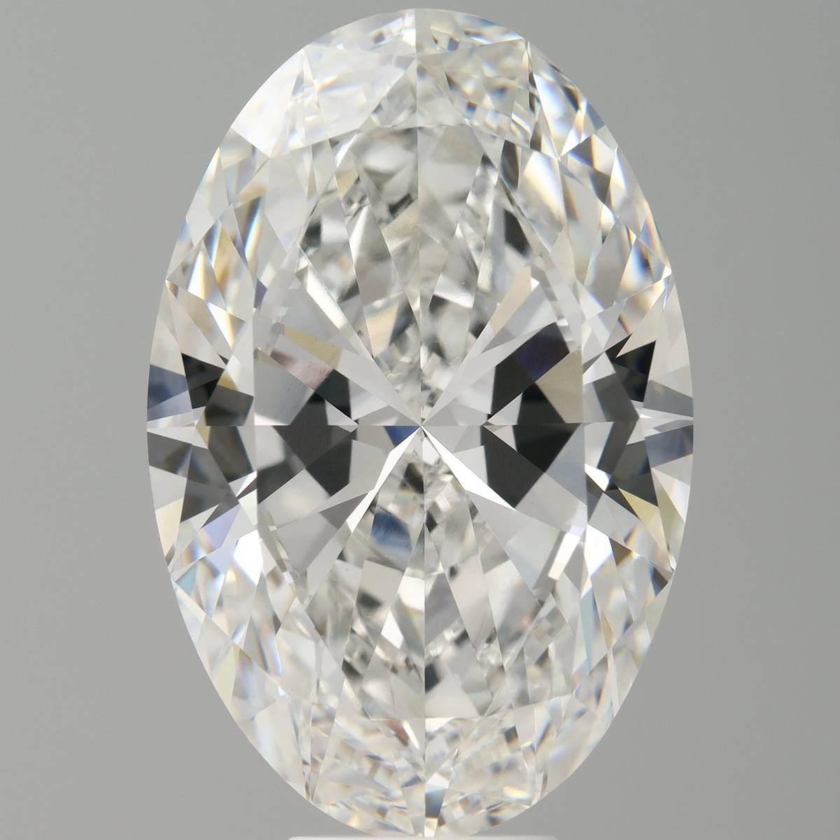 10.04 Carat Oval Shaped, Ideal Cut, F Color, VVS2 Clarity, IGI Certified Lab Grown Diamond