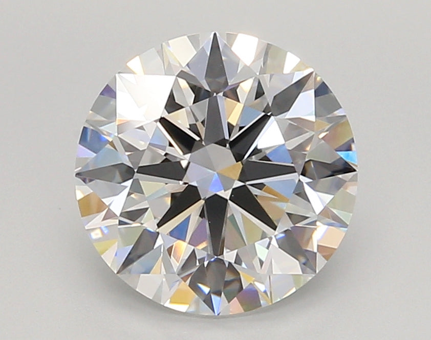 3.02 Carat Round Shaped, Ideal Cut, D Color, VVS1 Clarity, IGI Certified Lab Grown Diamond