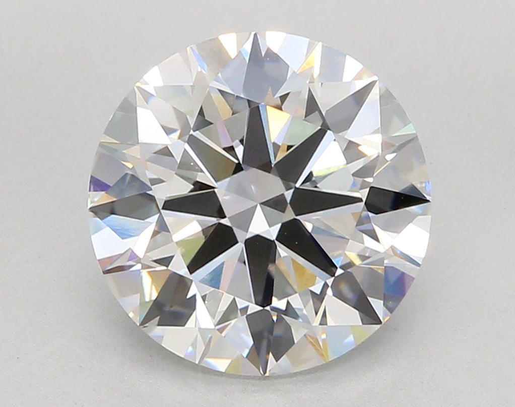 5.54 Carat Round Shaped, Ideal Cut, E Color, VVS2 Clarity, IGI Certified Lab Grown Diamond