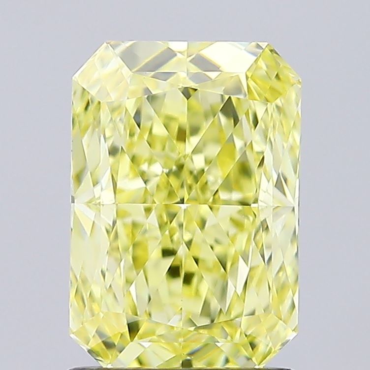 1.58 Carat Radiant Shaped, Ideal Cut, VVS2 Clarity, IGI Certified Lab Grown Diamond