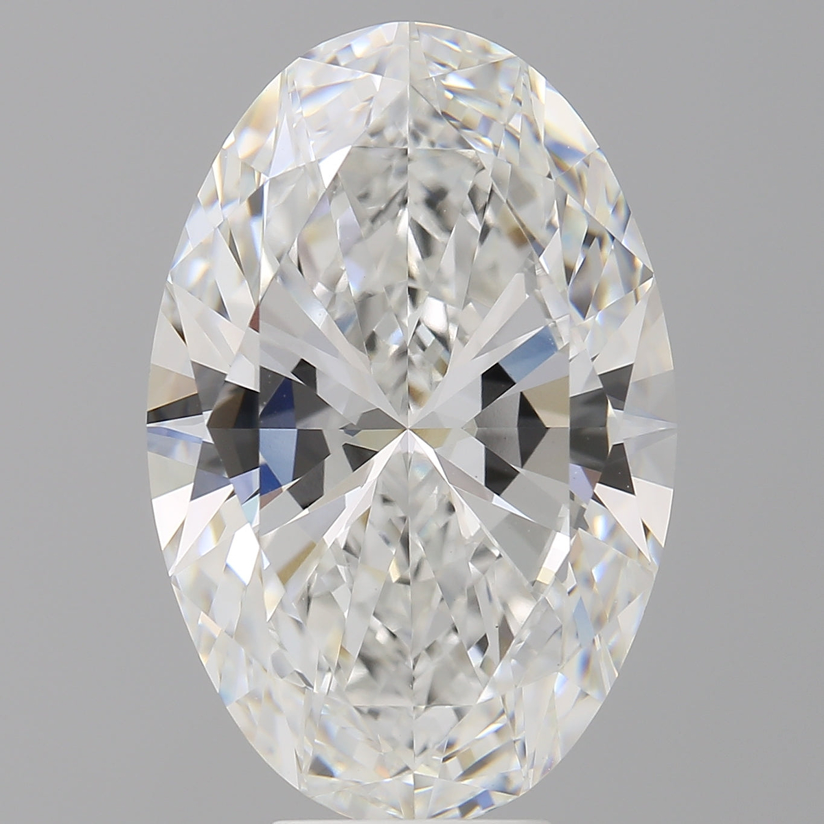 8.04 Carat Oval Shaped, Ideal Cut, E Color, VVS2 Clarity, IGI Certified Lab Grown Diamond