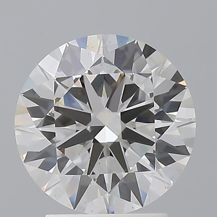 2.52 Carat Round Shaped, Ideal Cut, F Color, VS2 Clarity, IGI Certified Lab Grown Diamond
