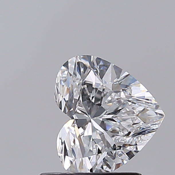 1.02 Carat Heart Shaped, Very Good Cut, D Color, VS1 Clarity, IGI Certified Lab Grown Diamond