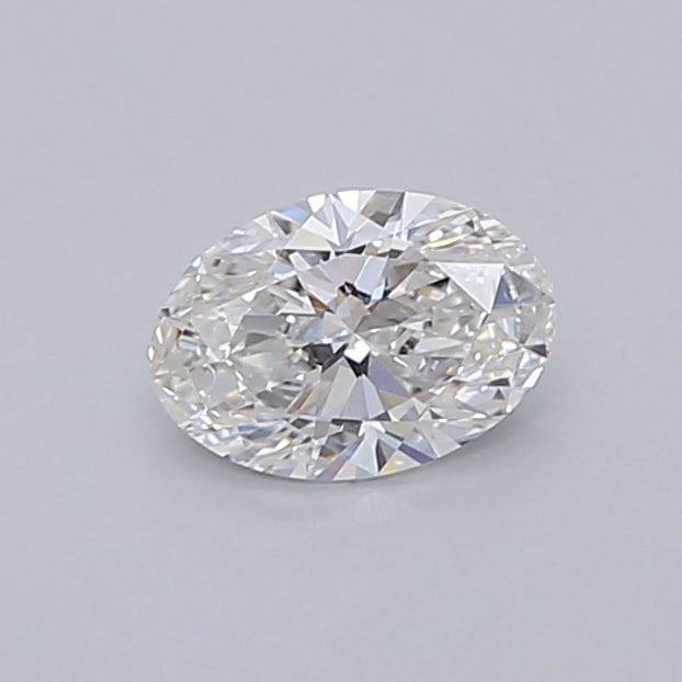 0.54 Carat Oval Shaped, Ideal Cut, E Color, VVS1 Clarity, IGI Certified Lab Grown Diamond