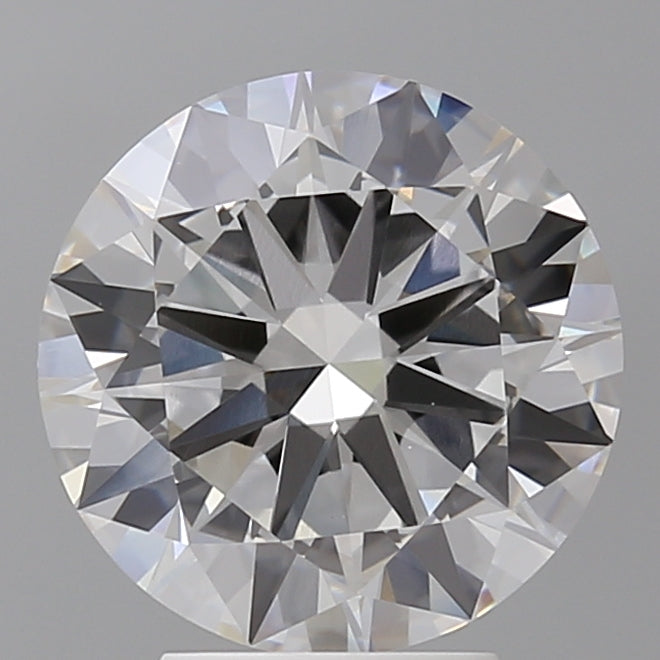 4.03 Carat Round Shaped, Excellent Cut, E Color, VVS2 Clarity, IGI Certified Lab Grown Diamond
