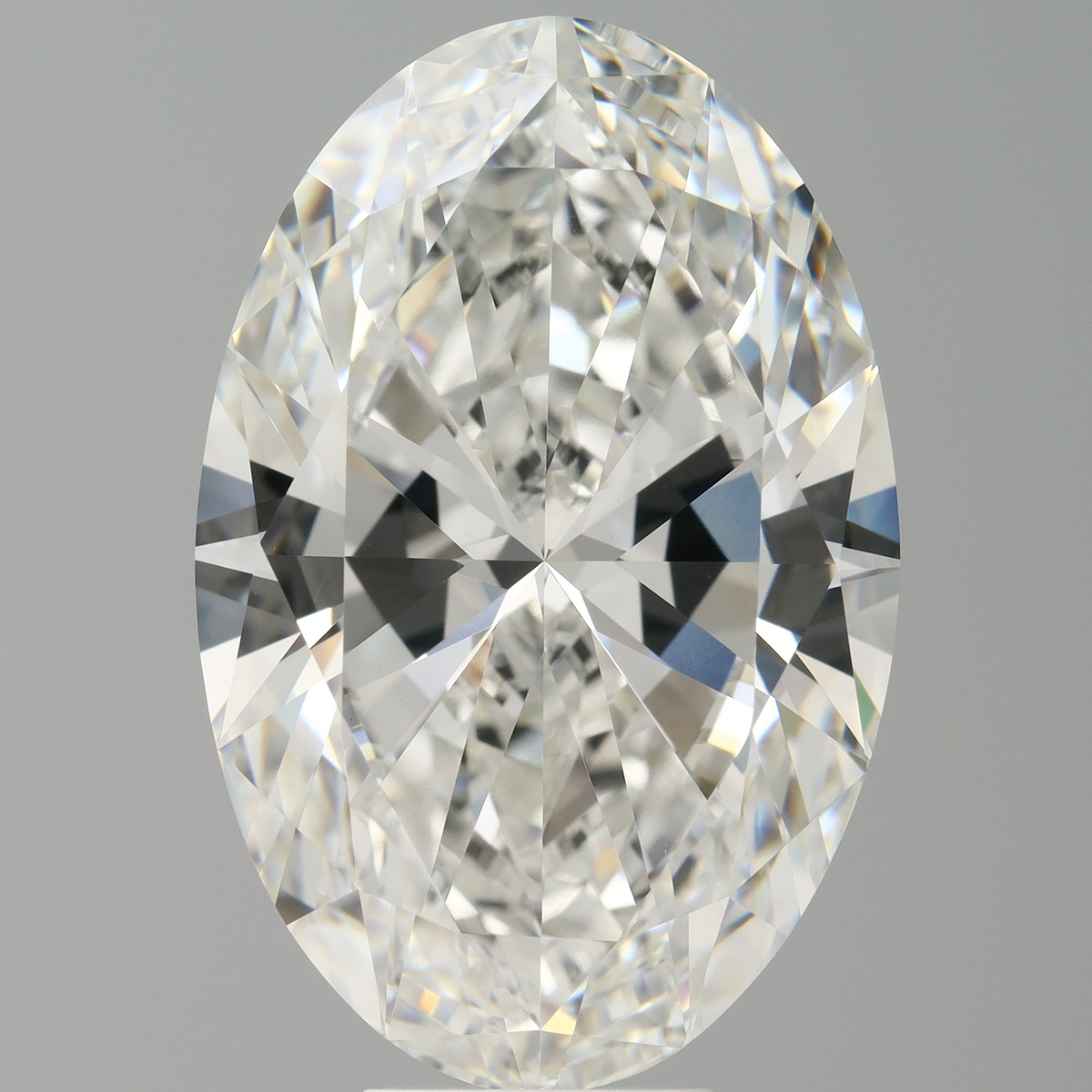 10.08 Carat Oval Shaped, Ideal Cut, F Color, VVS2 Clarity, IGI Certified Lab Grown Diamond