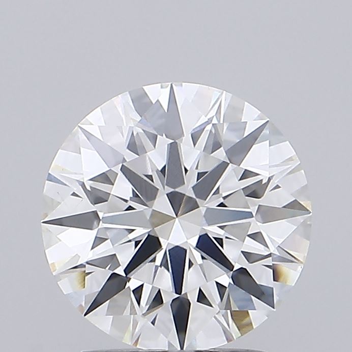 2.02 Carat Round Shaped, Ideal Cut, E Color, VS1 Clarity, IGI Certified Lab Grown Diamond