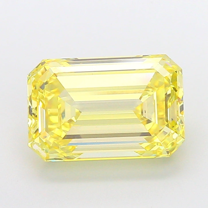 5.05 Carat Emerald Shaped, Ideal Cut, VS1 Clarity, IGI Certified Lab Grown Diamond