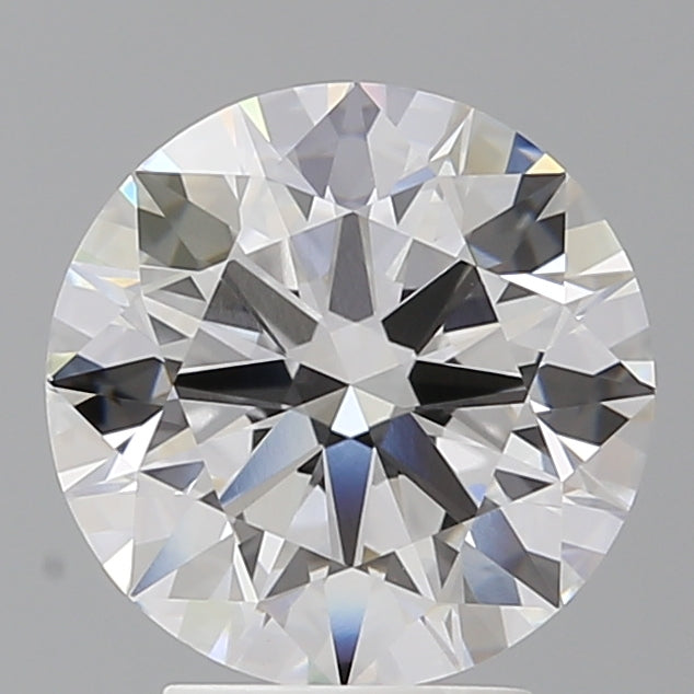 3.55 Carat Round Shaped, Ideal Cut, E Color, VVS2 Clarity, IGI Certified Lab Grown Diamond