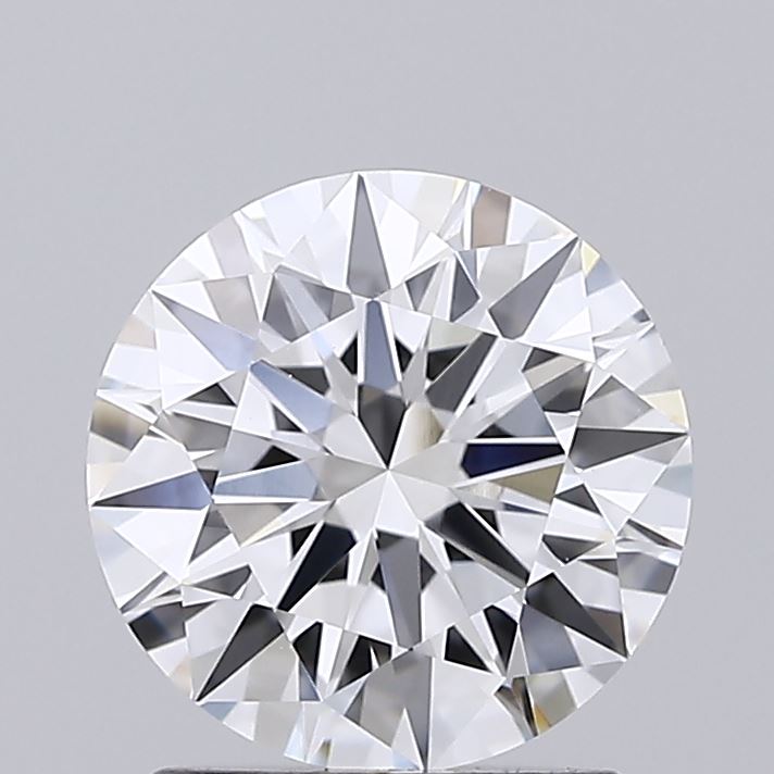 1.59 Carat Round Shaped, Ideal Cut, E Color, VVS2 Clarity, IGI Certified Lab Grown Diamond