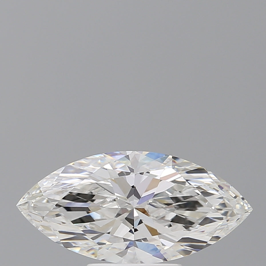 2.56 Carat Marquise Shaped, Ideal Cut, F Color, VVS2 Clarity, IGI Certified Lab Grown Diamond