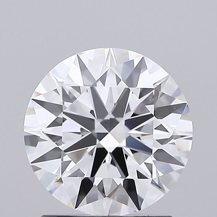 1.55 Carat Round Shaped, Ideal Cut, D Color, VVS1 Clarity, IGI Certified Lab Grown Diamond