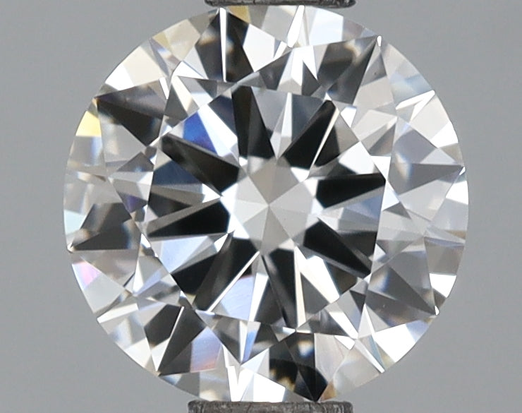 1.00 Carat Round Shaped, Excellent Cut, D Color, VVS2 Clarity, IGI Certified Lab Grown Diamond