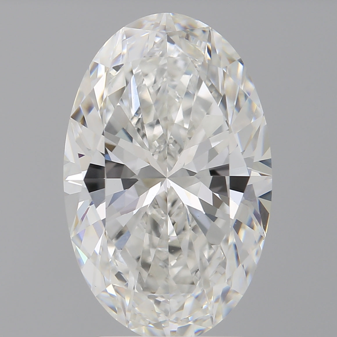3.60 Carat Oval Shaped, Ideal Cut, F Color, VVS2 Clarity, IGI Certified Lab Grown Diamond