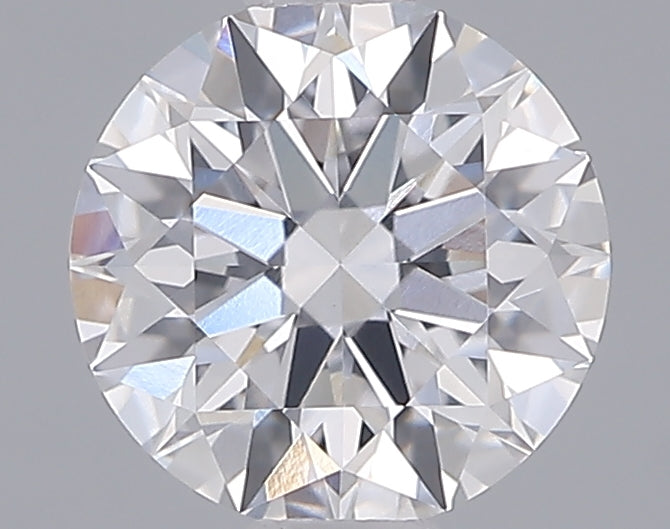 1.04 Carat Round Shaped, Ideal Cut, D Color, VVS2 Clarity, IGI Certified Lab Grown Diamond