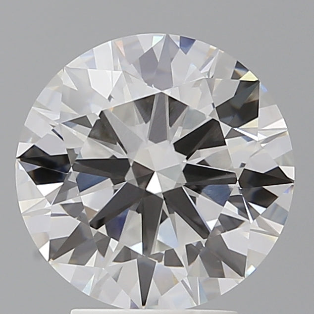 3.54 Carat Round Shaped, Ideal Cut, F Color, VVS2 Clarity, IGI Certified Lab Grown Diamond