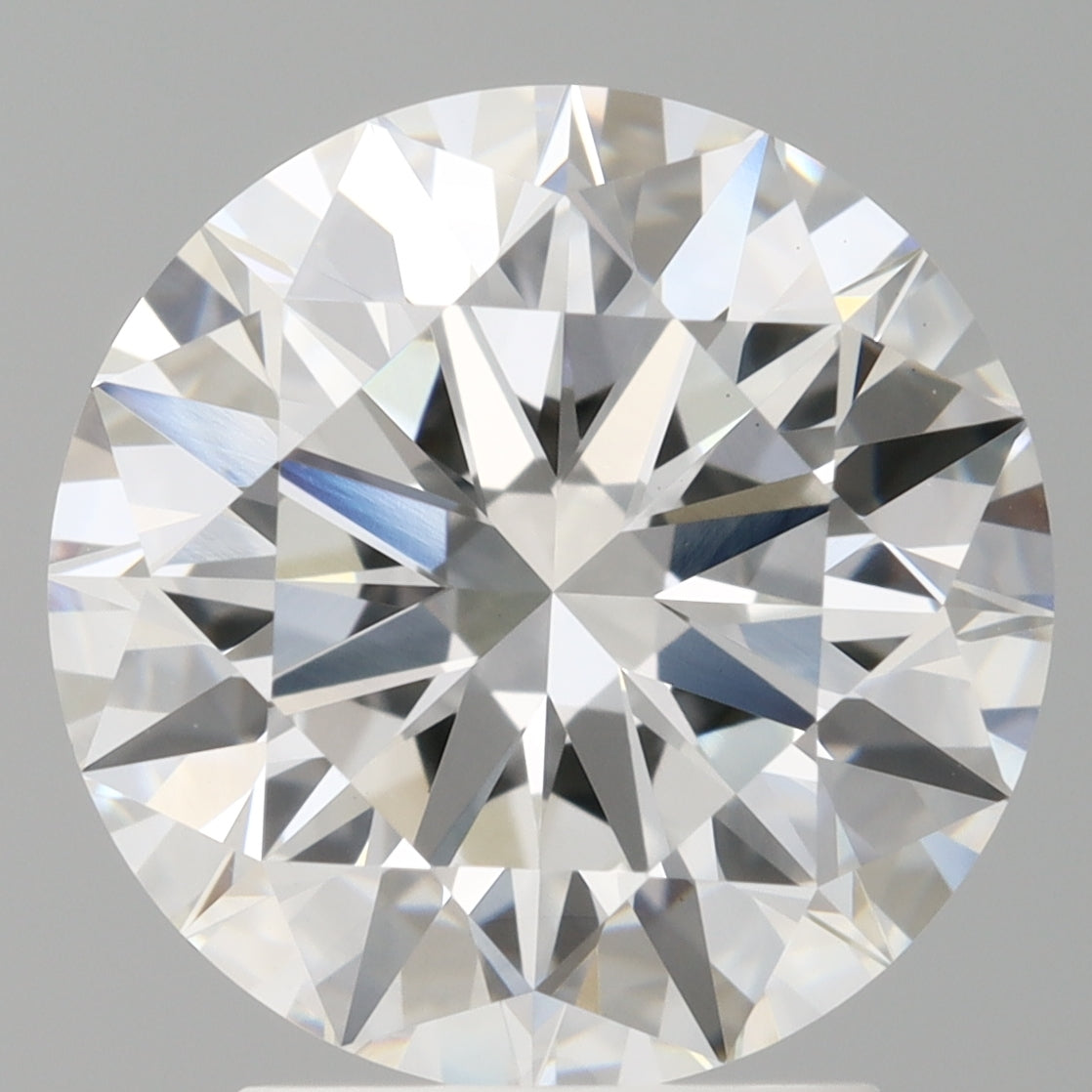 3.05 Carat Round Shaped, Ideal Cut, E Color, VVS2 Clarity, IGI Certified Lab Grown Diamond