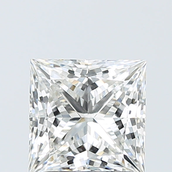 2.08 Carat Princess Shaped, Ideal Cut, F Color, VS1 Clarity, IGI Certified Lab Grown Diamond