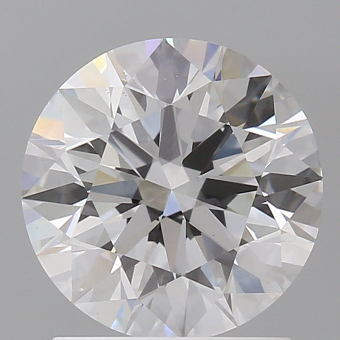 1.59 Carat Round Shaped, Ideal Cut, D Color, VS1 Clarity, IGI Certified Lab Grown Diamond