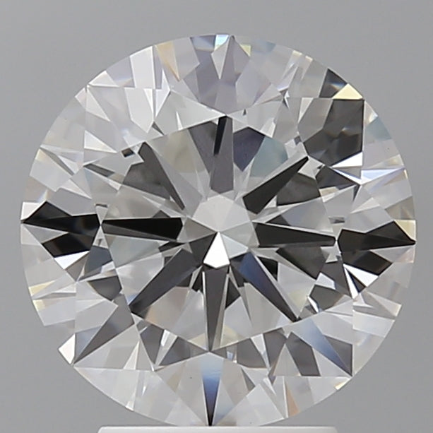 3.54 Carat Round Shaped, Ideal Cut, F Color, VVS2 Clarity, IGI Certified Lab Grown Diamond