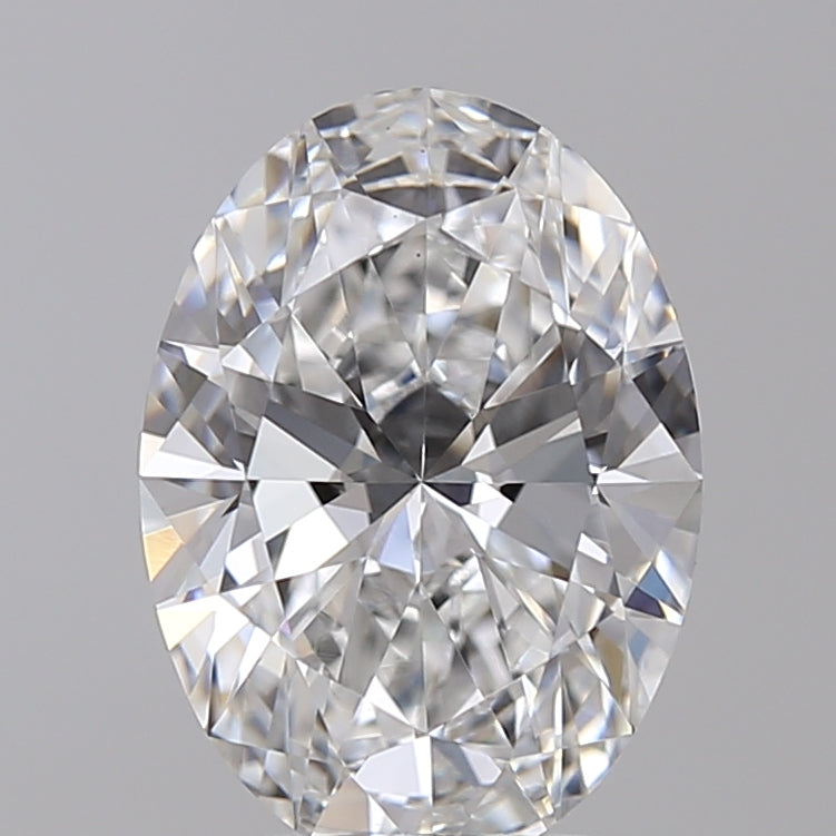 2.52 Carat Oval Shaped, Ideal Cut, E Color, VS1 Clarity, GIA Certified Lab Grown Diamond
