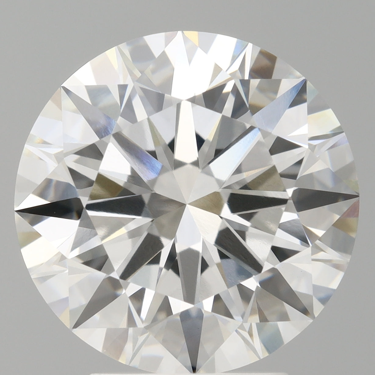 4.05 Carat Round Shaped, Ideal Cut, E Color, VVS2 Clarity, IGI Certified Lab Grown Diamond
