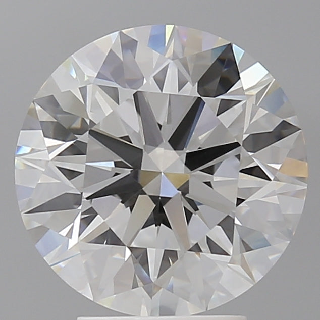 4.09 Carat Round Shaped, Ideal Cut, E Color, VVS2 Clarity, IGI Certified Lab Grown Diamond