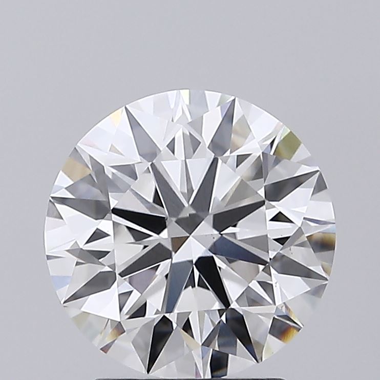 2.18 Carat Round Shaped, Ideal Cut, E Color, VS1 Clarity, IGI Certified Lab Grown Diamond
