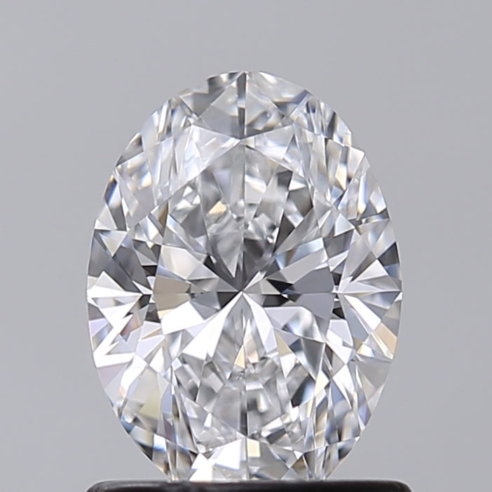 1.00 Carat Oval Shaped, Excellent Cut, D Color, VVS1 Clarity, IGI Certified Lab Grown Diamond