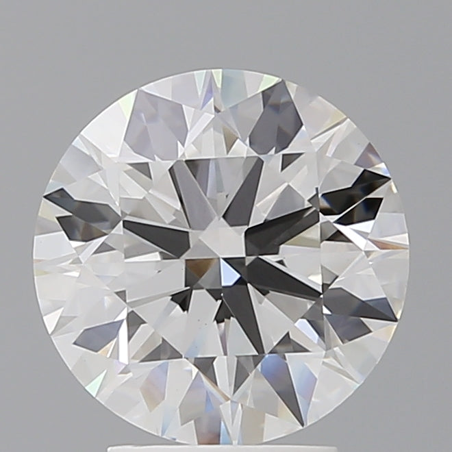 3.59 Carat Round Shaped, Ideal Cut, F Color, VVS2 Clarity, IGI Certified Lab Grown Diamond