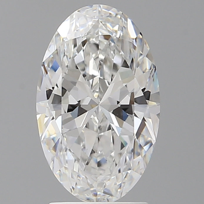 2.59 Carat Oval Shaped, Ideal Cut, E Color, VS1 Clarity, IGI Certified Lab Grown Diamond