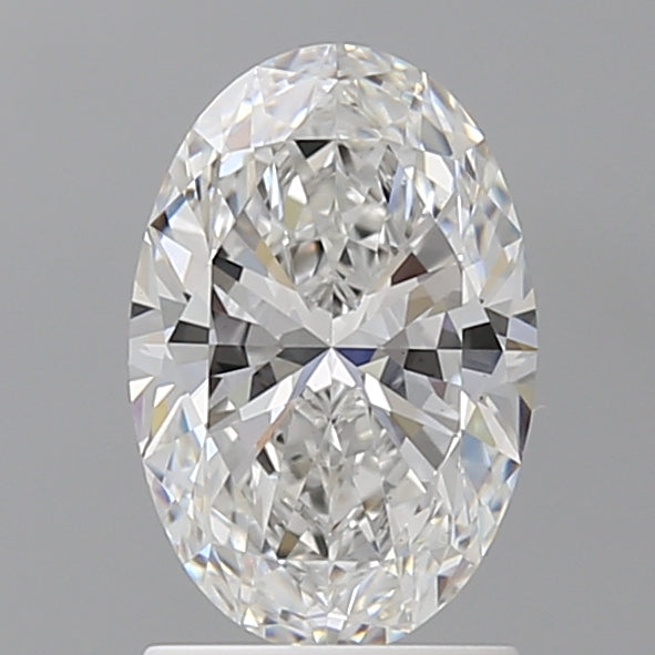 1.60 Carat Oval Shaped, Ideal Cut, D Color, VS1 Clarity, IGI Certified Lab Grown Diamond