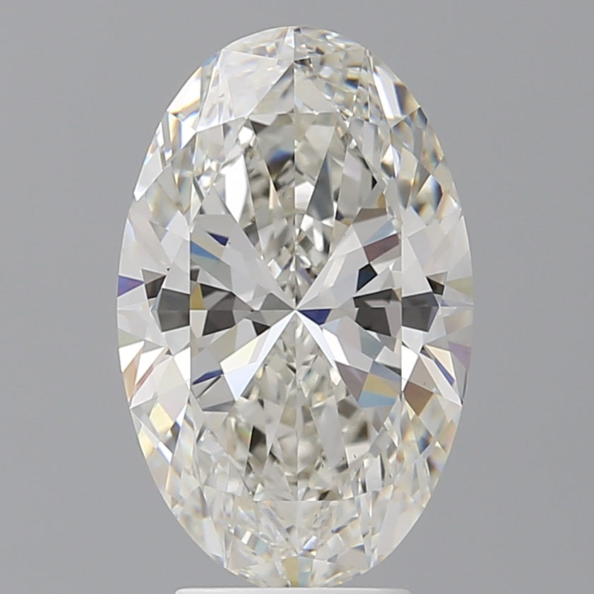 4.55 Carat Oval Shaped, Ideal Cut, G Color, VS1 Clarity, IGI Certified Lab Grown Diamond