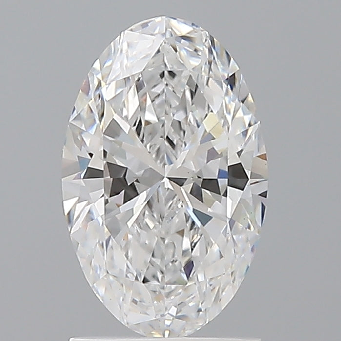 1.55 Carat Oval Shaped, Ideal Cut, D Color, VS1 Clarity, IGI Certified Lab Grown Diamond