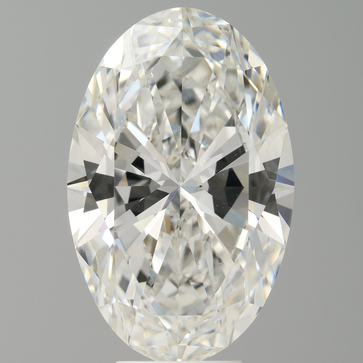 7.02 Carat Oval Shaped, Ideal Cut, F Color, VVS2 Clarity, IGI Certified Lab Grown Diamond